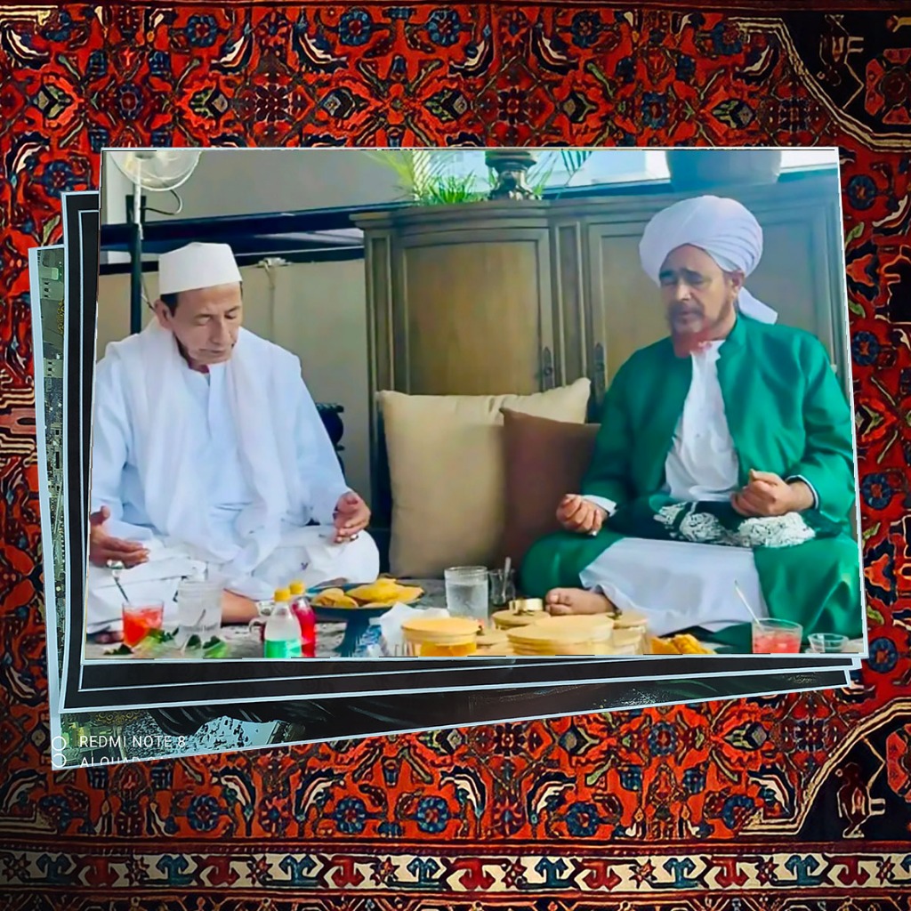 POSTER HABIB LUTHFI DAN HABIB UMAR BAHAN LUSTER UV AWET