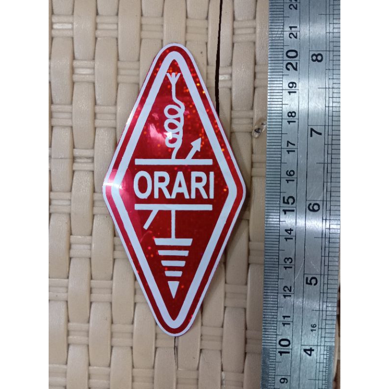 

stiker orari bahan ologram