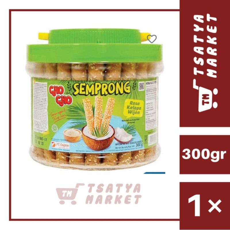 

[PROMO RAMADHAN] CHO CHO SEMPRONG KELAPA WIJEN WAFER LEBARAN 300GR