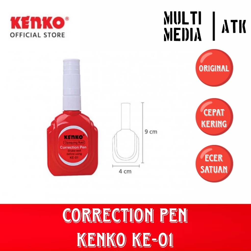 

TIPE X KENKO KE-01 / CORRECTION PEN (1 PCS)
