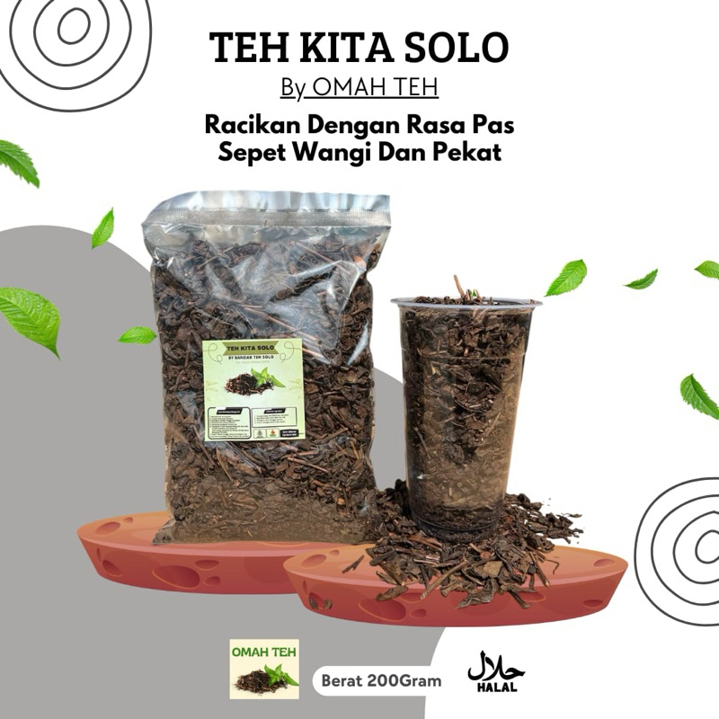 

TEH KITA SOLO KEMASAN 200GRAM BISA COD MURAH MERIAH