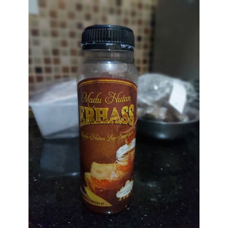 

Madu Erhass 250gr tidak terlalu manis