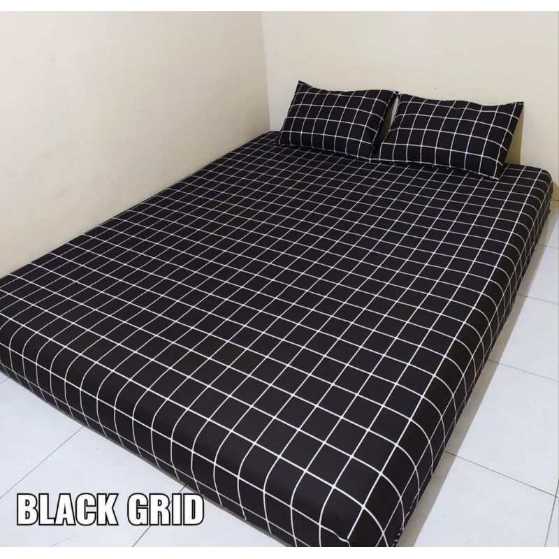 SPREI KOTAK KOTAK ESTETIK UKURAN 160X200 180X200 200X200 / SPREI JUMBO / SPREI UKURAN BESAR / SPREI 