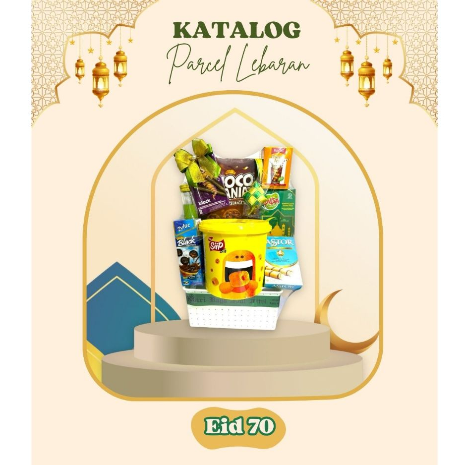 

PARCEL EID70/ PARCEL LEBARAN / HAMPERS LEBARAN / PARCEL HAMPERS LEBARAN / PARCEL IDUL FITRI