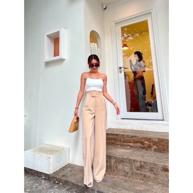 Celana Kulor promthong warna cream cullote promthong thailand