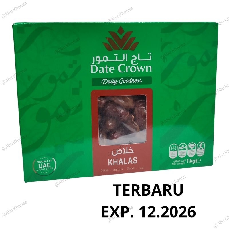 

KURMA DATE CROWN KHALAS TERBARU DATECROWN KHALAS KURMA PREMIUM FROM UEA