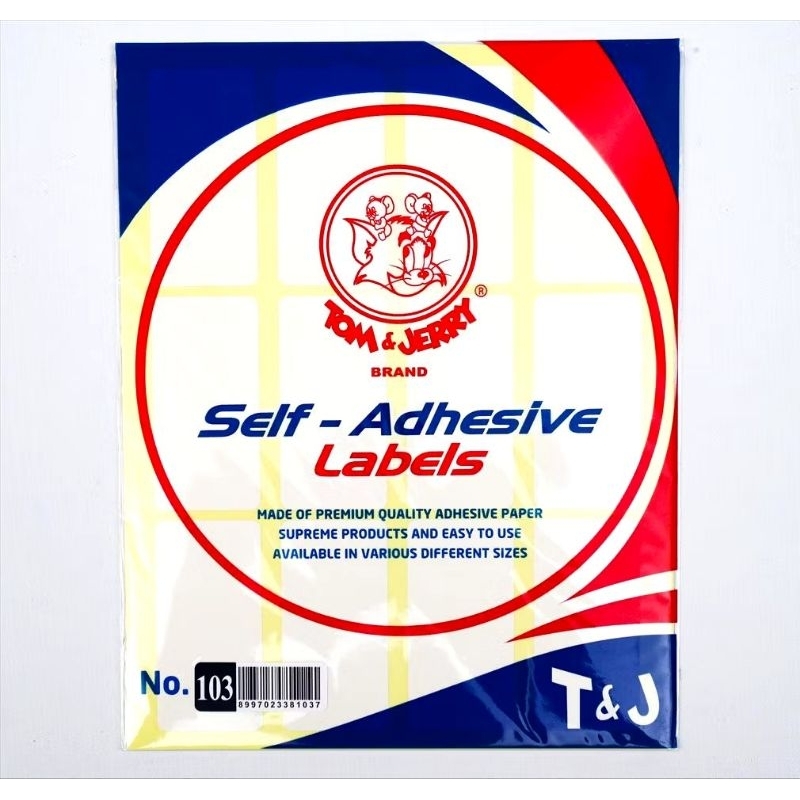 

Label Tom & Jerry No. 103