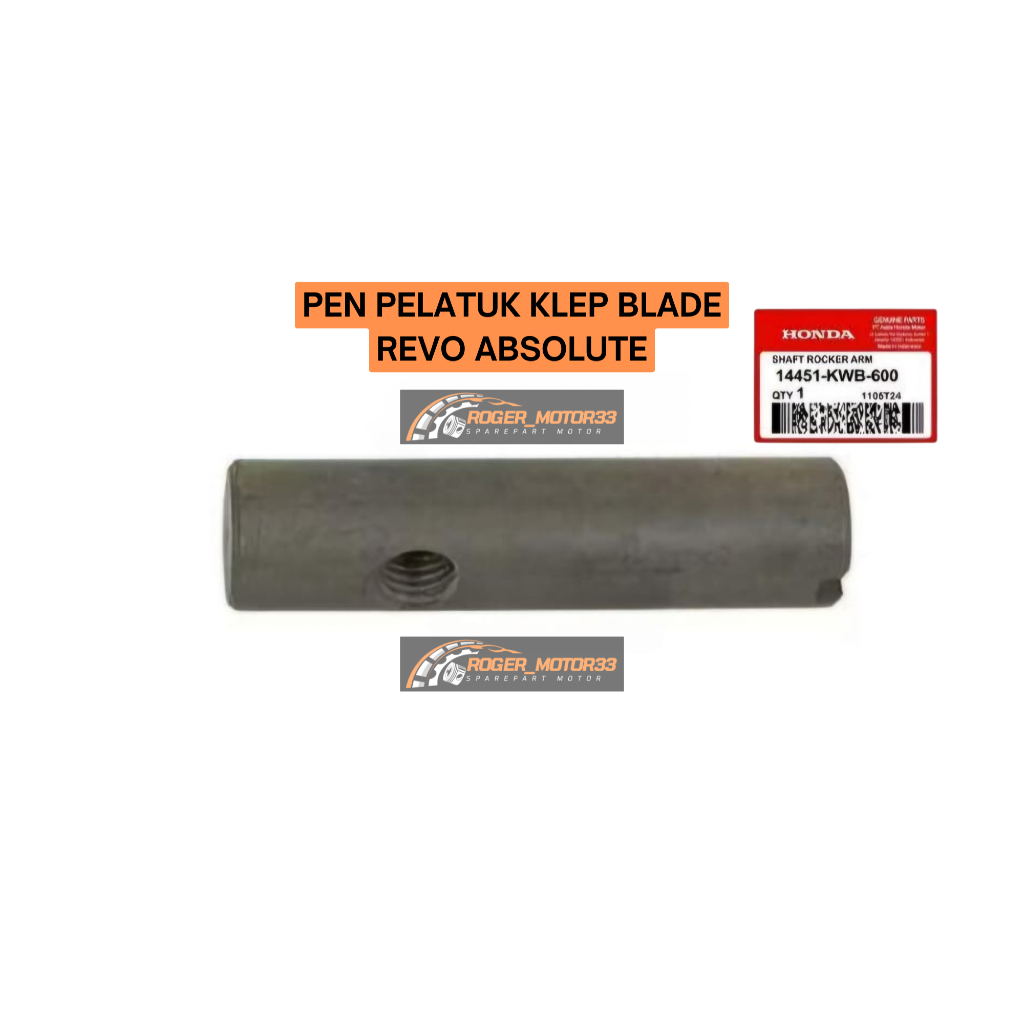 AS PEN PELATUK KLEP BLADE REVO ABSOLUTE ORIGINAL AHM 14451-KWB-600