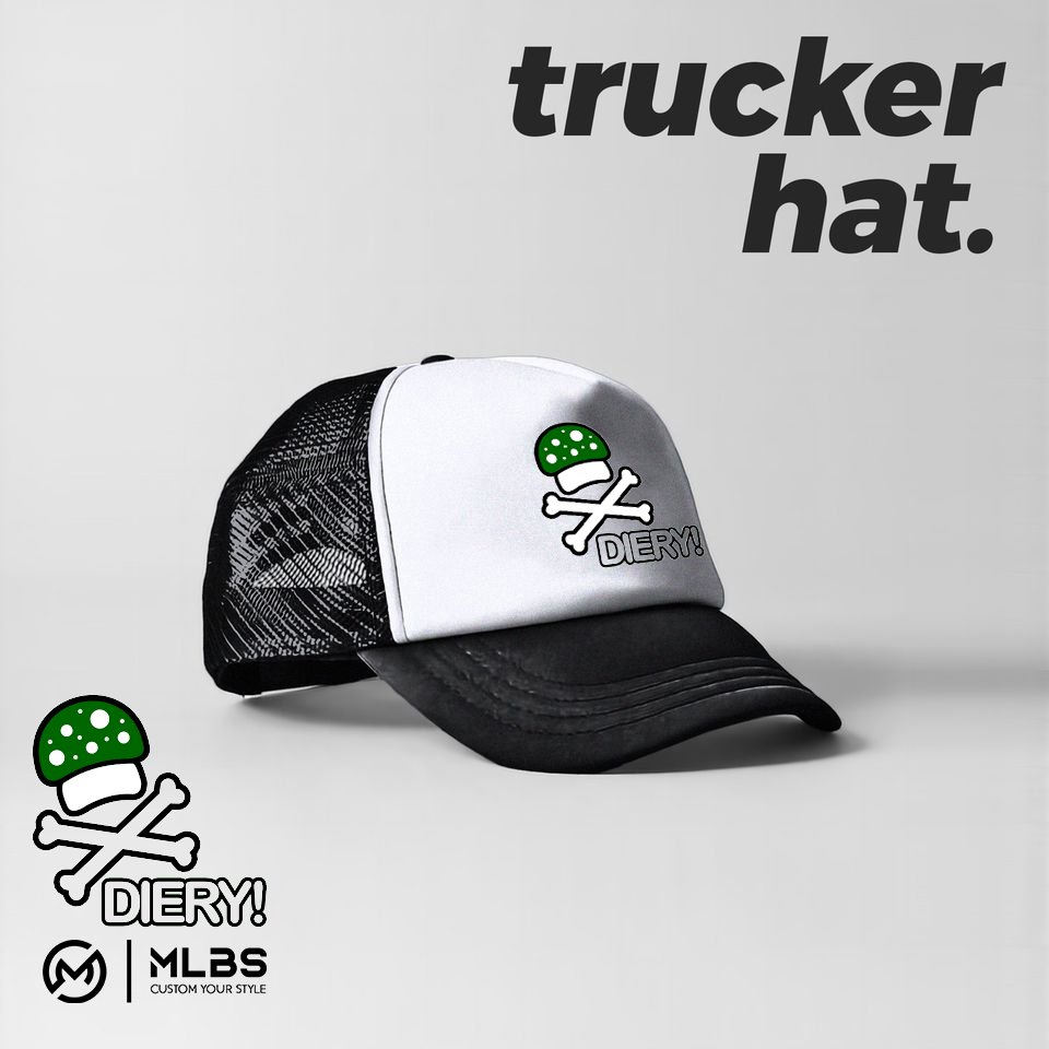 Topi trucker diery unisex