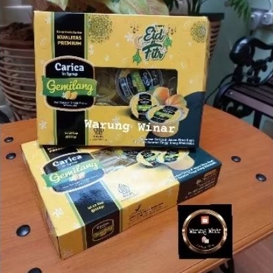 

Manisan buah Carica Asli Dieng Wonosobo 1 pack isi 12 Cup