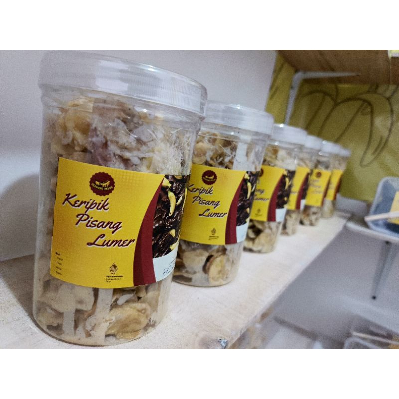 

keripik pisang lumer rasa tiramisu 350 gram