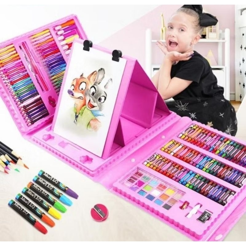 

Crayon Set 208 pcs Art Set Menggambar Lengkap Harga Termurah
