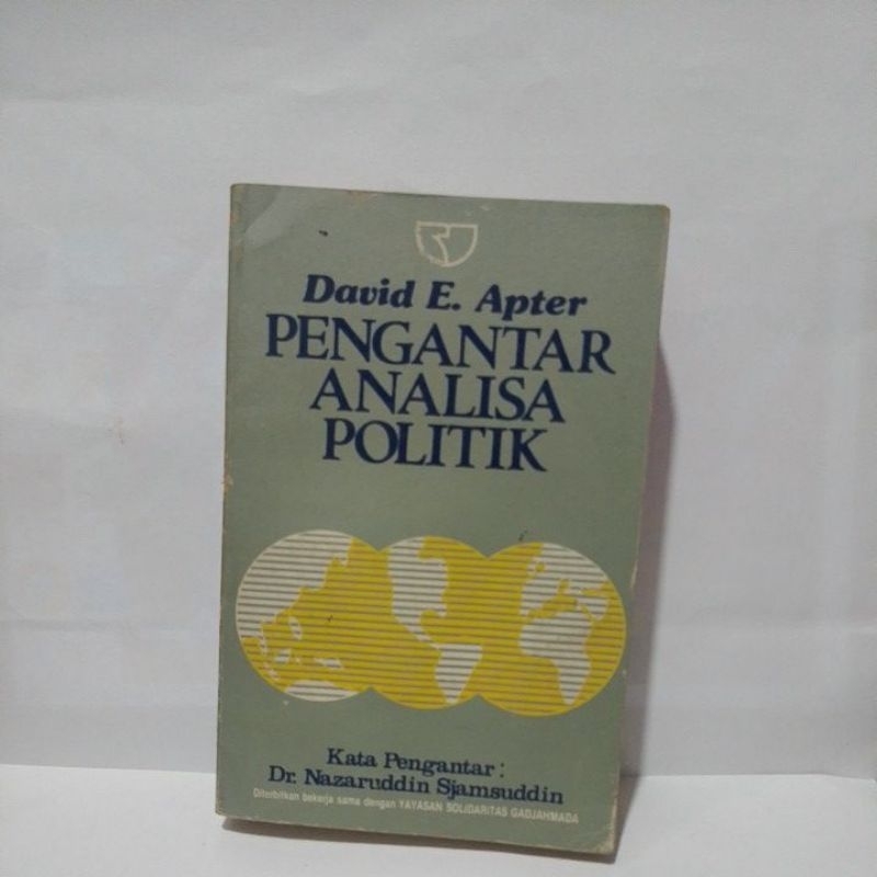 Buku Pengantar Analisa Politik David E. Apter