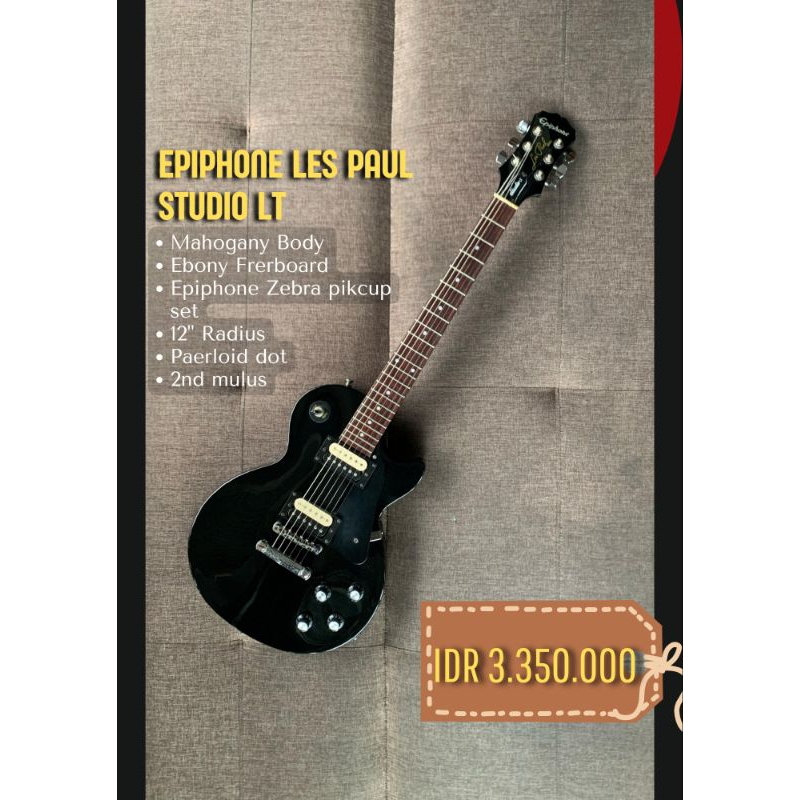 epiphone les paul studio LT plus admin 7.5%
