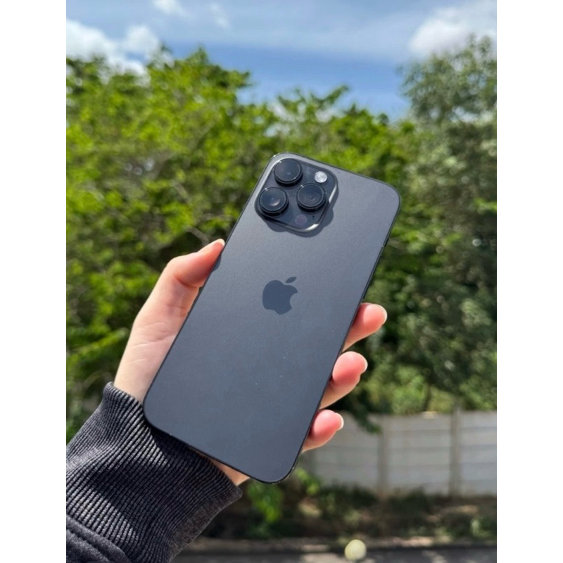 APPLE IPHONE 14 PRO MAX SPACE BLACK 512GB ORIGINAL DISKON MURAH FULLSET-SPACE BLACK,512GB/ 6BLN