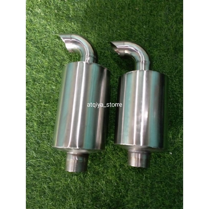 knalpot diesel dongfeng full stainless 12pk-26pk