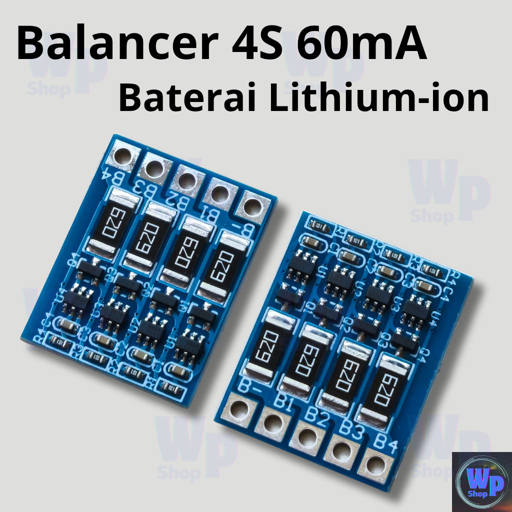 Balancer Lithium-ion 4s Pasif Balancer 4s Untuk Baterai Lithium-ion (14,8V-16,8V)