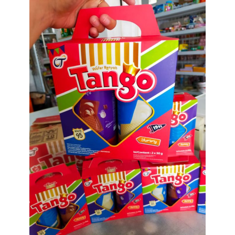 

TANGO KALENG ISI 2 wafer biskuit roti kue