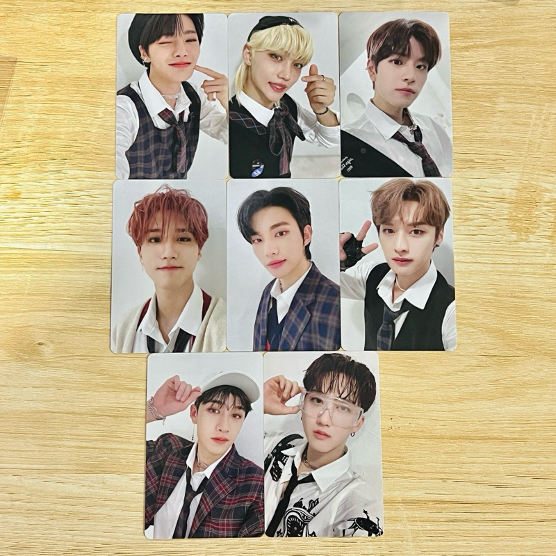 [READY] Official Photocard Benefit Stray Kids Christmas Evel Hyunjin Leeknow Changbin Bangchan Felix