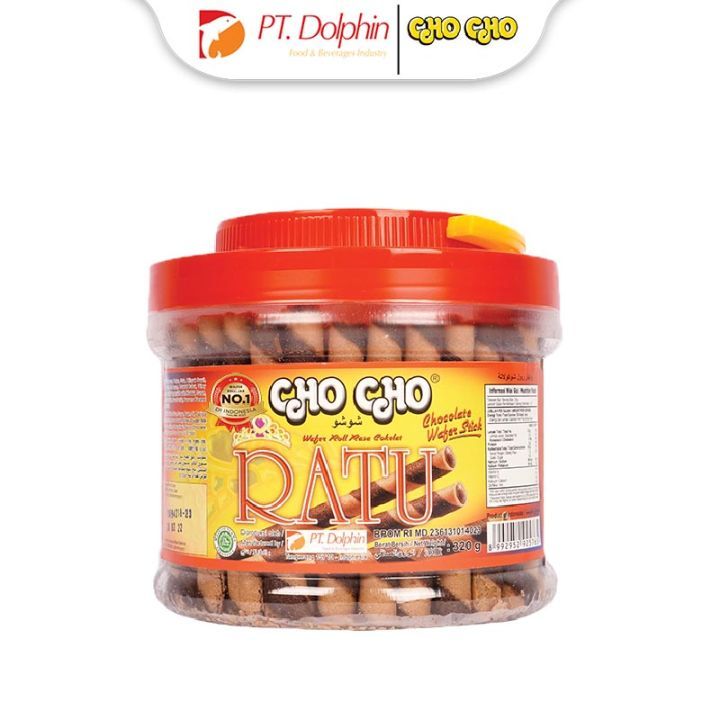 

CHO CHO Wafer Stick Coklat 320g Kemasan Jar untuk Hampers Lebaran Murah Surabaya