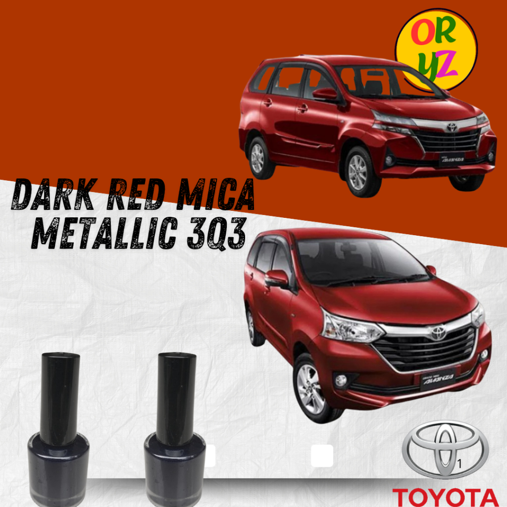 Cat Oles Dark Red Mica Metallic 3Q3 Toyota Avanza Daihatsu Xenia Merah Mica Metalik