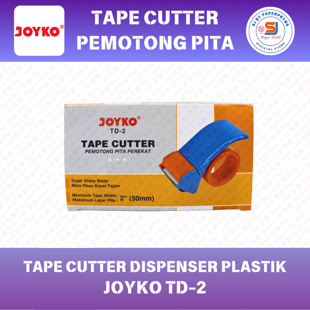 

Tape Cutter Plastik / Tape Dispenser / Pemotong Lakban Joyko TD-2