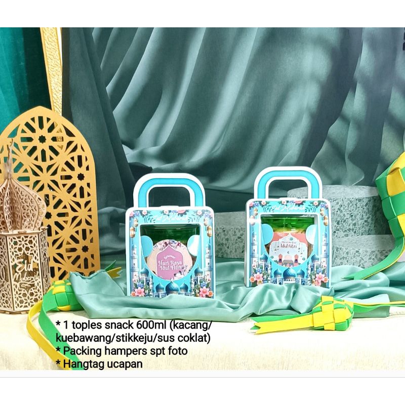 

Hampers Lebaran Idul Fitri / Parcel makanan / hampers makanan kue kering