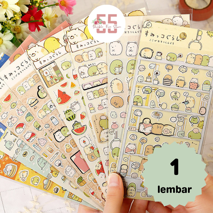 

Sticker Aesthetic Sticker Dekorasi Jurnal Scrapbook Sticker Motif Lucu - 011