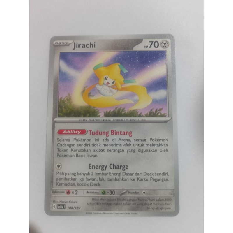 Jirachi 108/187 - Pokemon TCG Indonesia