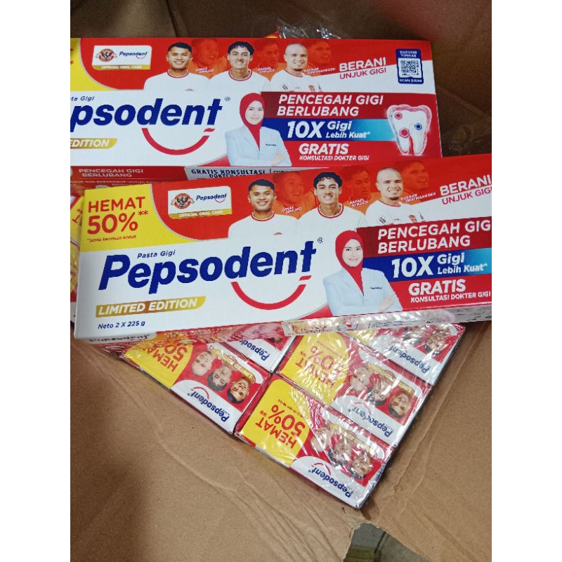 Pepsodent Banded 225g+225g