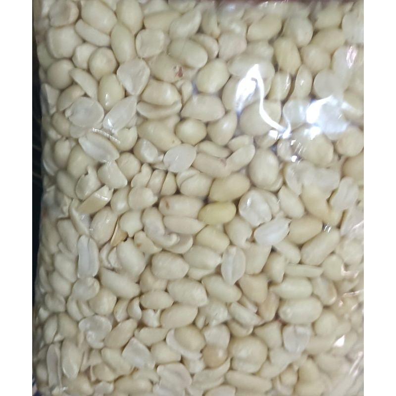 

Kacang kupas super jumbo kualitas premium kemasan 1kg