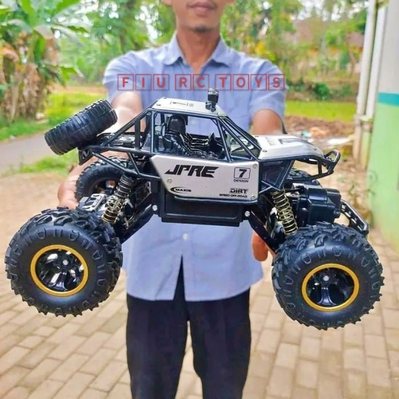 NEW Mobil Remote Control Offroad 4WD Body Besi Metal Kuat Tahan Banting_ RC Offroad 4WD 4x4