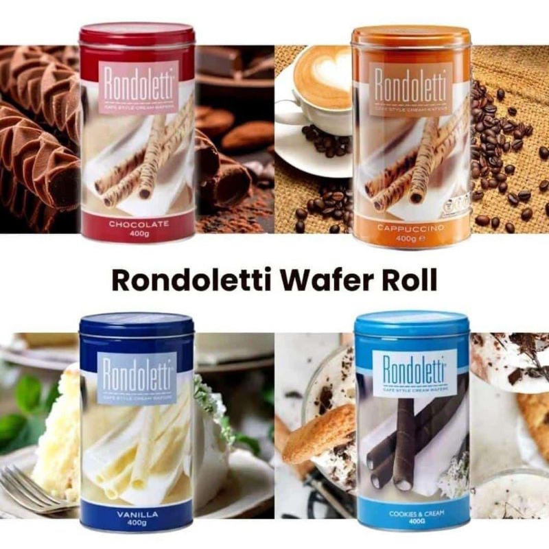 

[ KARTONAN ISI 12 ] RONDOLETTI WAFER STICK 300GR