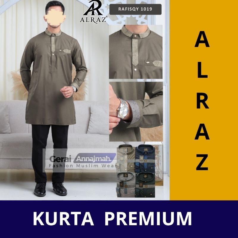 Alraz Kurta Lengan Panjang Kekinian Premium