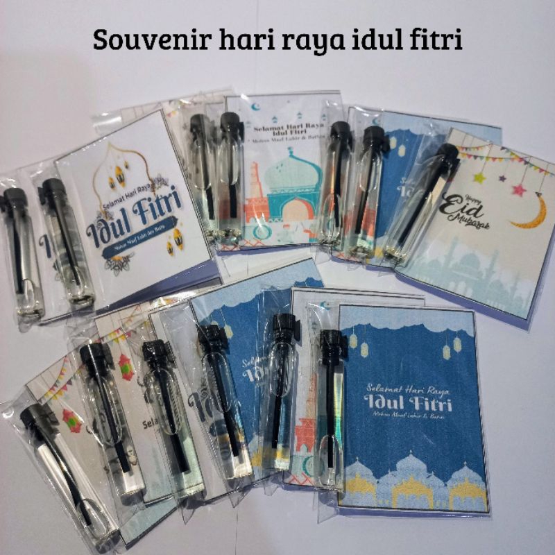 (ISI 50 Pcs ) Souvenir Parfum Hari Raya Idul Fitri / Hari Raya Lebaran