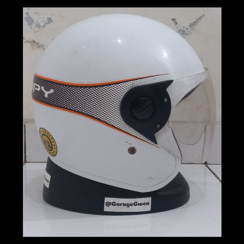 Helm Helmet Honda TRX - S Scoopy Second Original