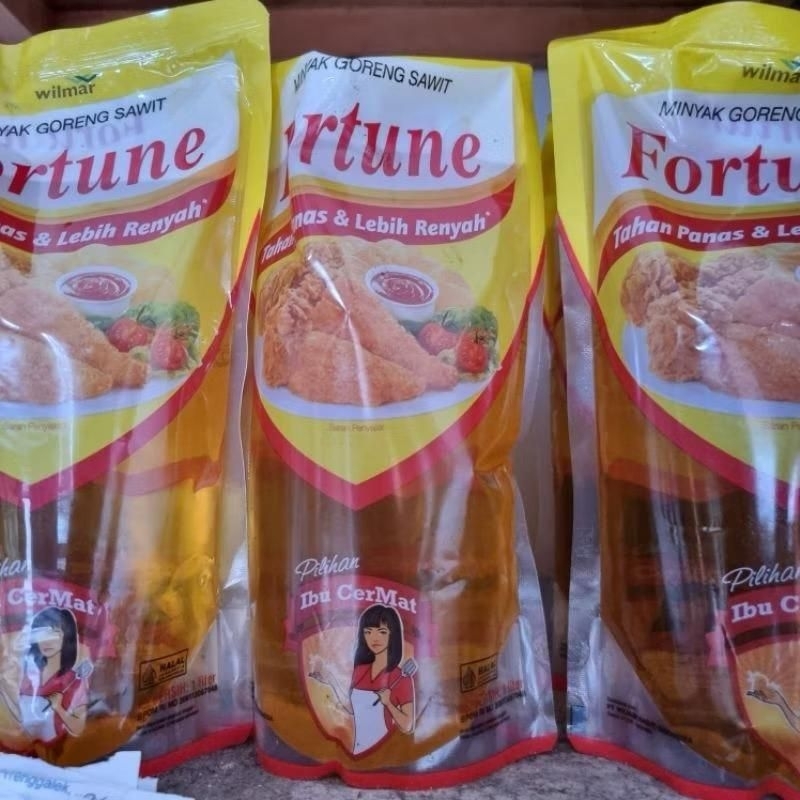 

MINYAK GORENG FORTUNE 1 LITER POUCH REFIL