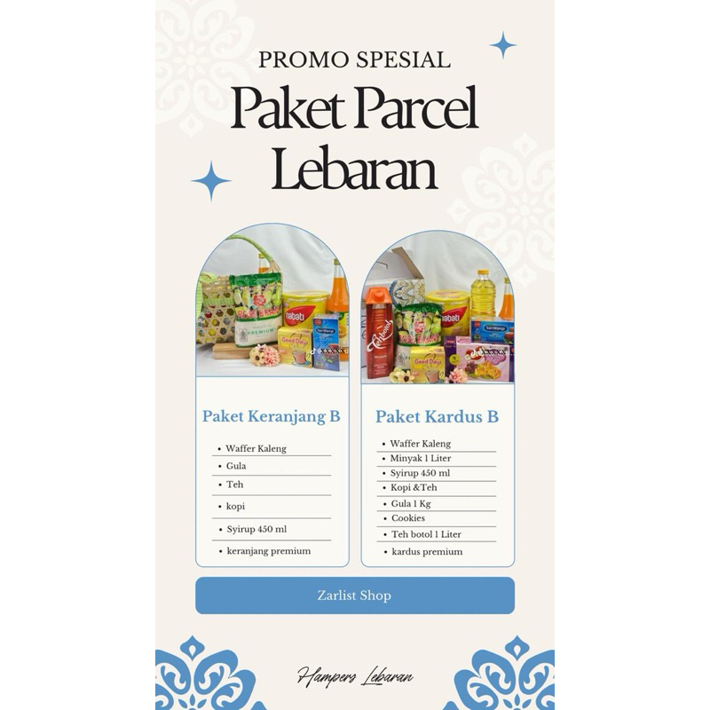 

Paket Hampers/Parcel Termurah!!!