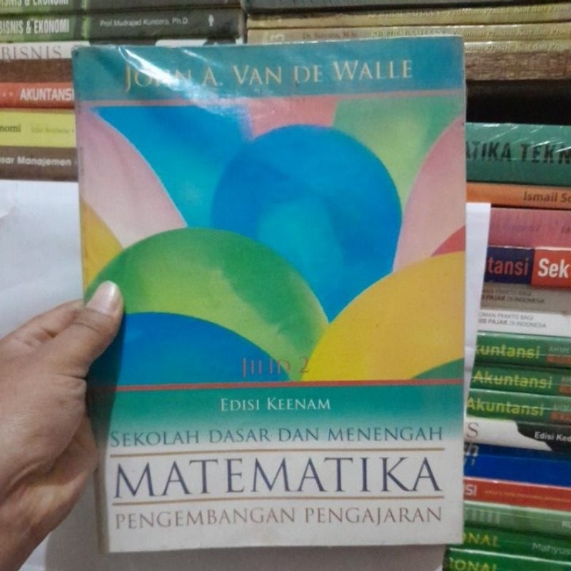BUKU ORIGINAL MATEMATIKA PENGEMBANGAN PENGAJARAN,JOHN A.VAN DE WALLE