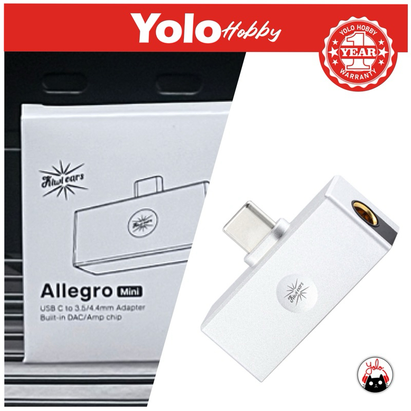 kiwi ears allegro mini portable iem dac amp usb type c