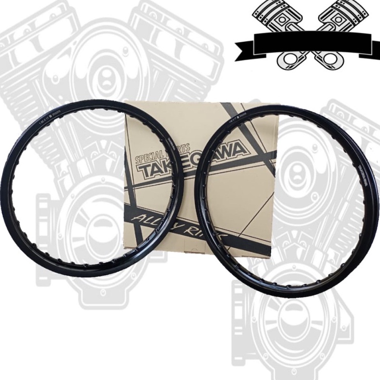 KODE E56Q VELG TAKEGAWA VELG RACING TAKEGAWA 1416 RING 17 HARGA SATUAN
