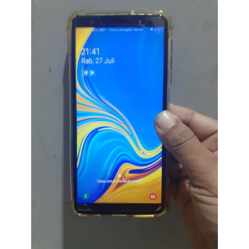 samsung a7 2018 minus