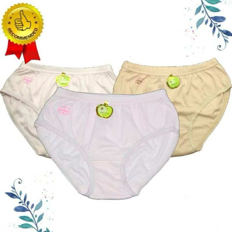 (6 Helai) Celana Dalam Michiyo Polos Clasic