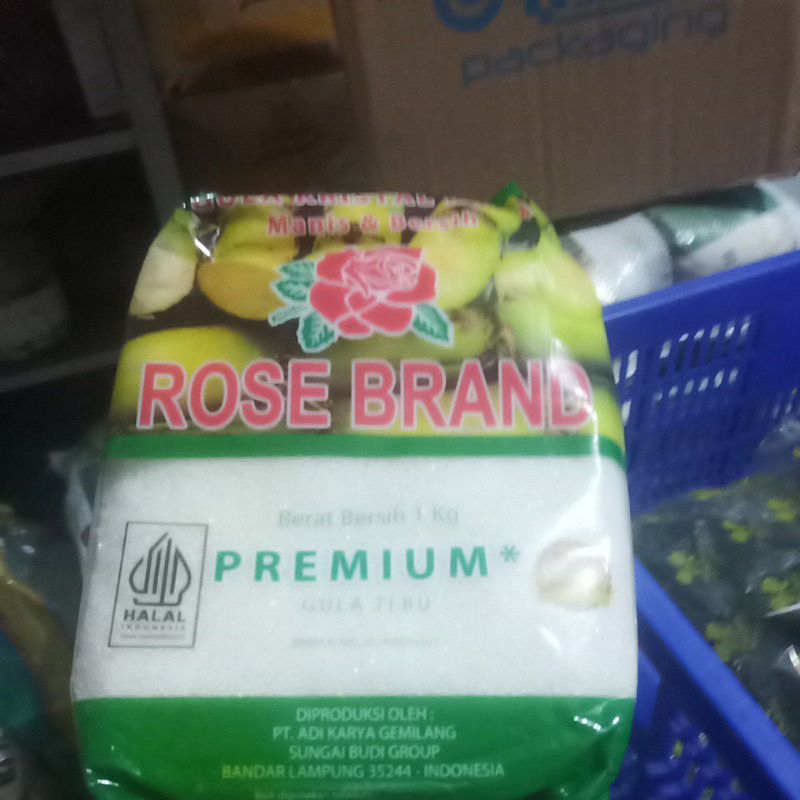 

gula rosebrand kemasan 1kg dapat 7random
