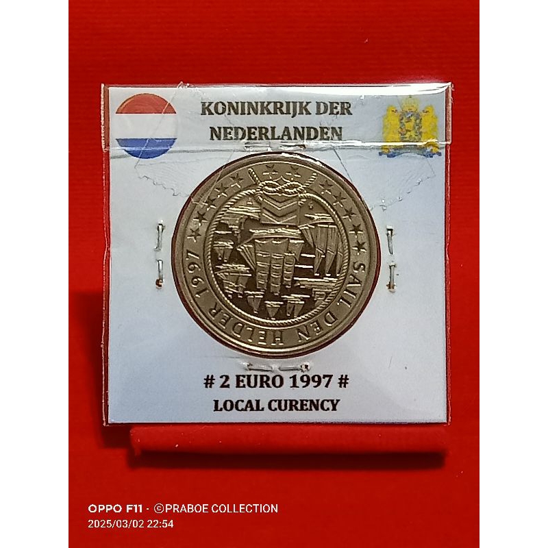KOIN 2 EURO 1997 fantasy coin medalion