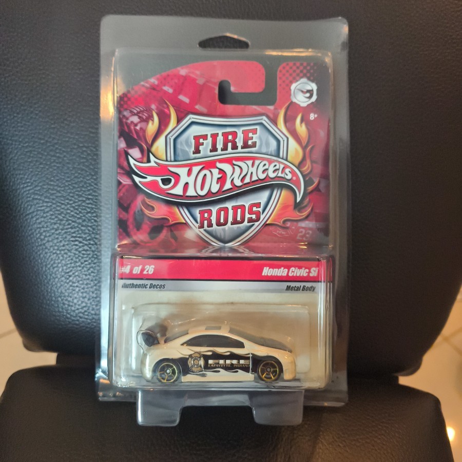 Hot Wheels Honda Civic SI Fire Rods Putih 2007