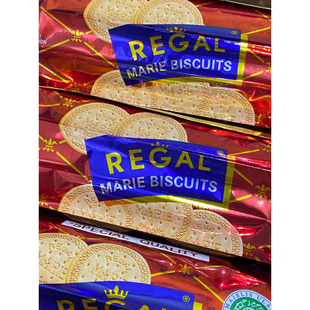 

Regal Biskuit Marie Biscuit Spesial 230 Gram Besar