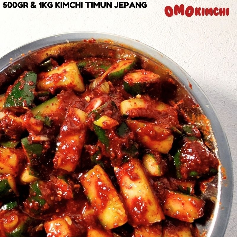 

500g & 1kg Kimchi timun jepang korean food omokimchi medan