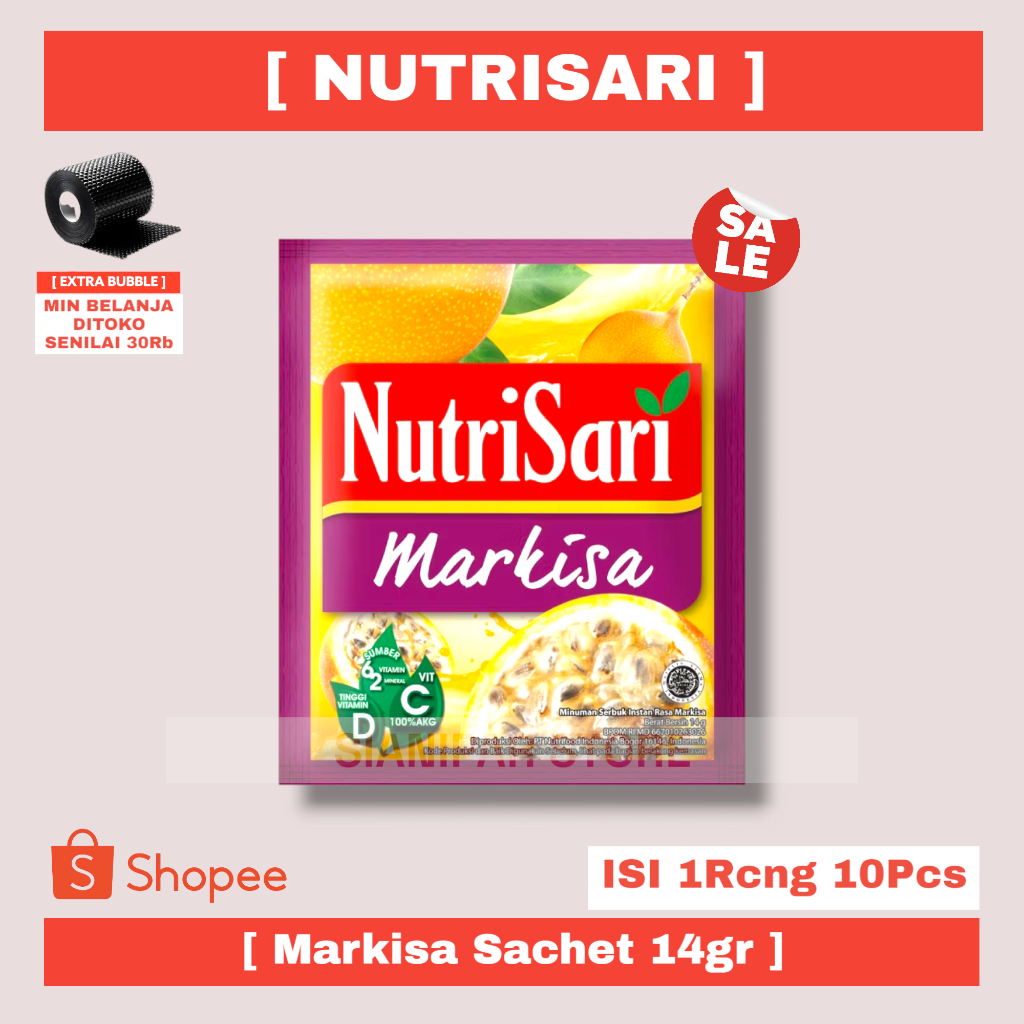 

NUTRISARI INSTANT DRINK MARKISA SCT 14g