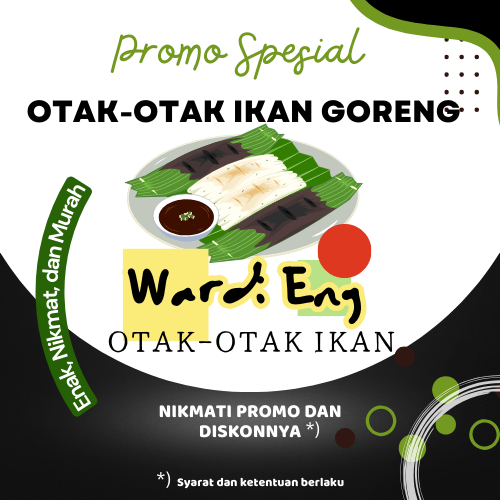 

Paket Hemat Ukuran L (20 pcs) Otak-Otak Goreng